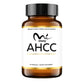 AHCC active compound, 1100mg shiitake mushroom supplement, natural immune support for men and women, 60 vegetarian capsules