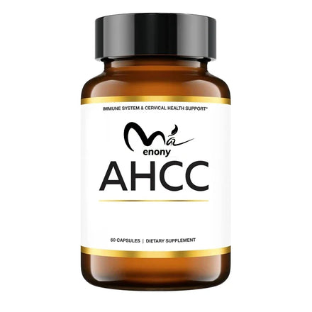 AHCC active compound, 1100mg shiitake mushroom supplement, natural immune support for men and women, 60 vegetarian capsules