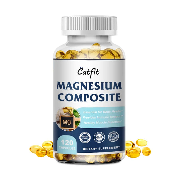 Catfit Complex Magnesium Capsules Dietary Supplement Mineral chelates Myasthenia Neurogenic insomnia in Pakistan in Pakistan