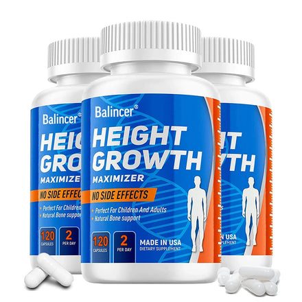 Contains Multivitamin, Height Growth Supplement - Height Support Supplement - Height, Suitable for Adult and Children's Growth in Pakistan