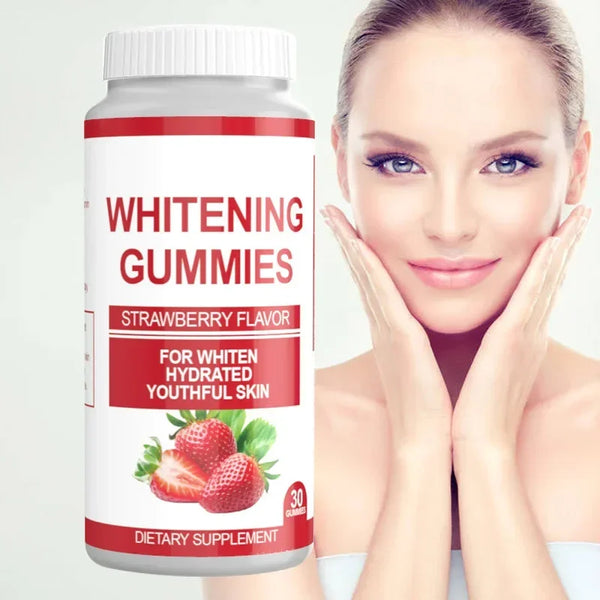 1 bottle Glutathione whitening soft candy, brightening skin, reducing discoloration, healthy young skin, dietary supplement in Pakistan in Pakistan