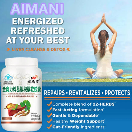 Liver Cleanse Detox & Repair - Herbal Liver Support Supplement with Milk Thistle Turmeric Extract for Liver Health