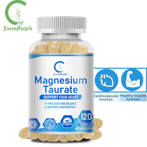 GPGP Greenpeople Magnesium Taurine Capsule 3-IN-1 Nervous &Myocardial& Muscle Health Mineral supplementation in Pakistan