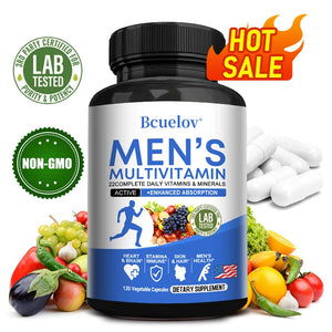 Men's Complete Daily Vitamin & Mineral Supplement - Multivitamin, Antioxidant, Powerful Refresher, Immune, Heart, Skin Support in Pakistan
