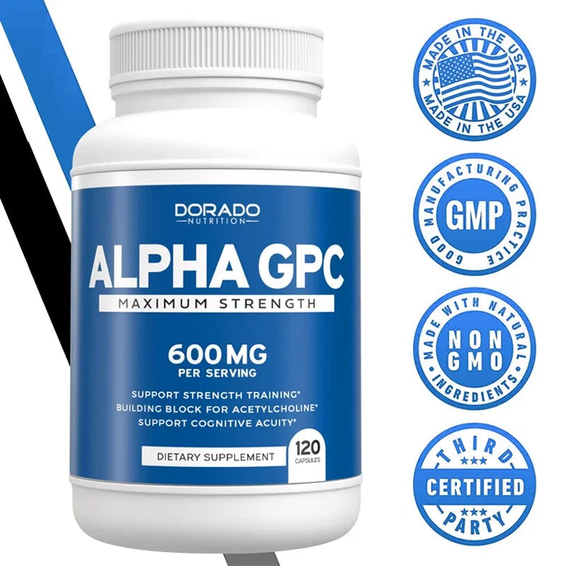 Natural Alpha GPC Choline Brain Supplement fo in Pakistan