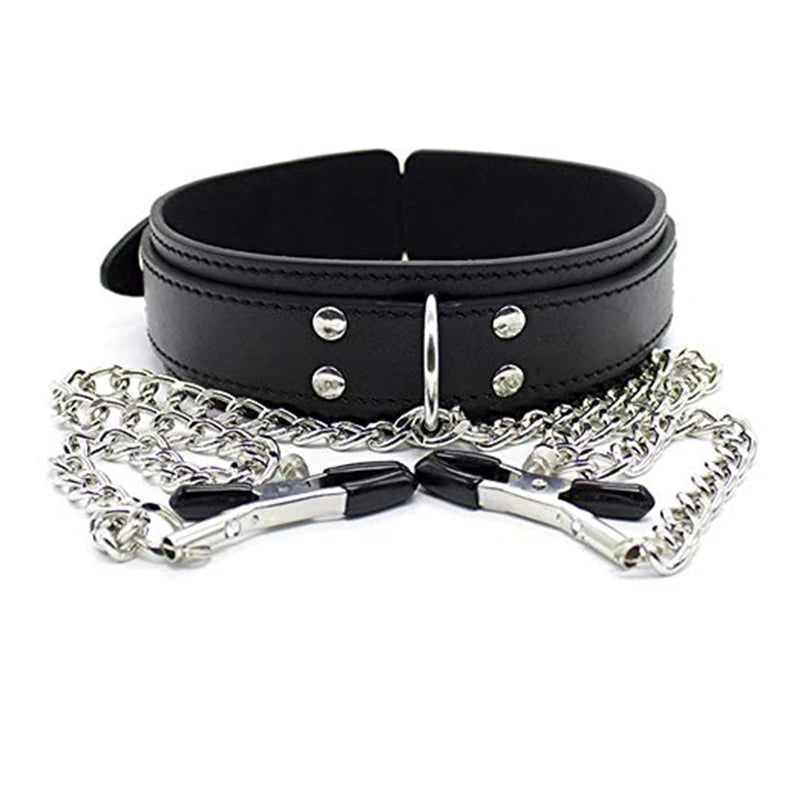 Adjustable Handcuffs And Blindfold Adult Toys For Women Couples Collar Erotic Bdsm Bondage Set No Vibrator Games.