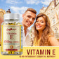 Natural Vitamin E Capsules 450 Mg, Supports Immune Function, Antioxidant Dietary Supplement for Men and Women