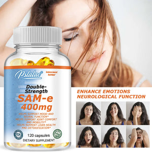 Sam E Vitamin Capsules, 400mg Memory Supplement for Brain Support Mood Boost Joint Health & Liver Support Nootropic Supplements in Pakistan