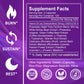 Nighttime Fat Burner Supplement for Improve Sleep Quality and Control Weight Gain Metabolism and Thermogenesis Relieve Pressure
