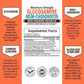 Glucosamine MSM Chondroitin Curcumin - Helps Support Sciatic Nerve Care and Joint Health - for Men & Women - Vegetarian Capsules