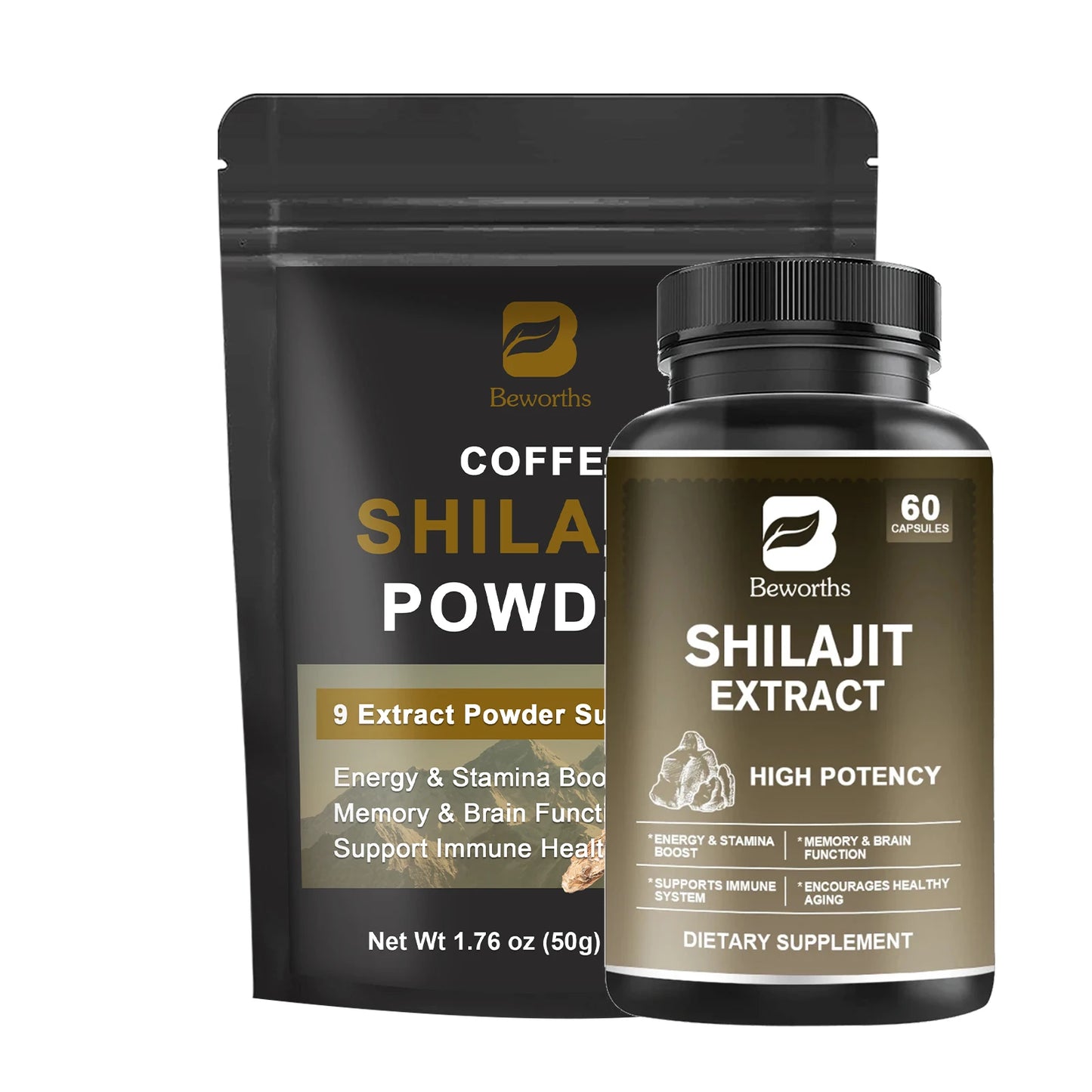 Bewroths Ginseng Shilajit Mineral Supplements in Pakistan