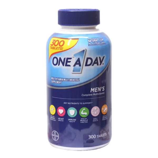 Bayer One A Day Multivitamin Multimineral Supplement Men's 50+ Complete Multivitamin 300 Tablets in Pakistan in Pakistan