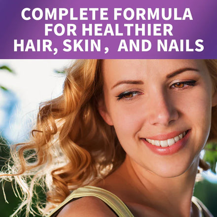 Orgmax Biotin Collagen Capsules Diet Supplement with Keratin Support Nails Skin Hair Health Growth for Women&Men Multivitamin