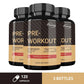 Pre-Workout Supplement - with Creatine Monohydrate, Citrulline - Replenish Energy, Build Muscle, Improve Athletic Performance