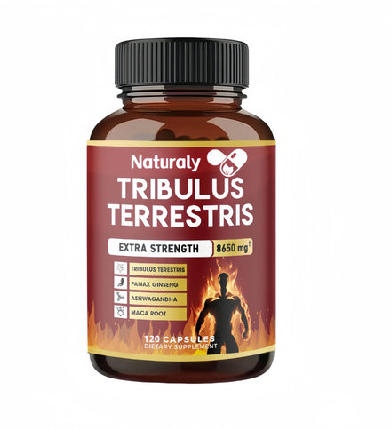Tribulus Terrestris Extract Capsules for Men and Women - Supports Energy, Mood, Endurance and Athletic Performance