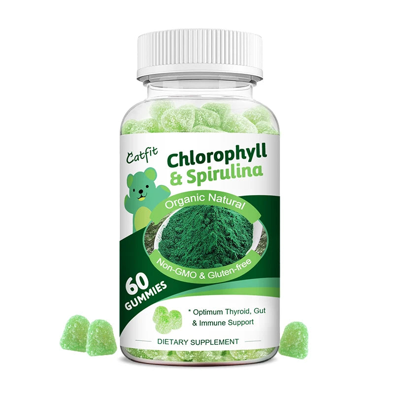 Catfit Chlorophyll Spirulina Sea Moss Gummies in Pakistan