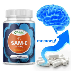 Premium Brain Boosting Nootropic Supplement, Vitamin Memory Supplement - Sam-E 400 Mg Supports Mood, Joint Health and Liver in Pakistan