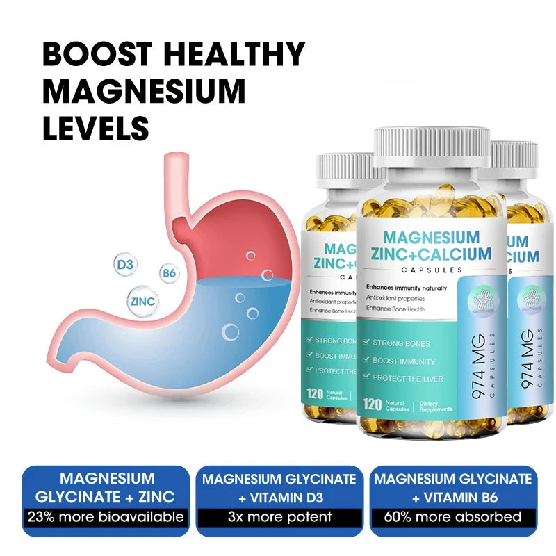 iMATCHME Calcium, Magnesium, Zinc & Vitamin S in Pakistan