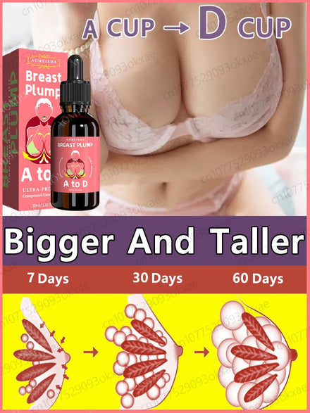 Breast Enlargement Oil Boobs Bigger Breast Lift Firming Increase Breast Enhance Boobs Growth Up Bust Plump Up Breast Enlarge Oil