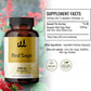 Red Sage Capsules - Organic Dan Shen Root Powder Supplement - Salvia Miltiorrhiza Pills -1200 milligrams, 60 vegetarian capsules