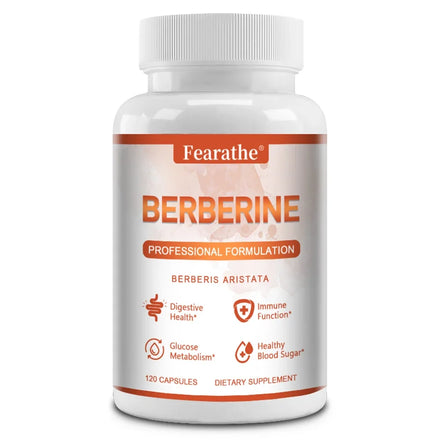 Berberine Supplements - for Lipid Metabolism, Weight Management, Immune System, Digestive Health, and GI Function