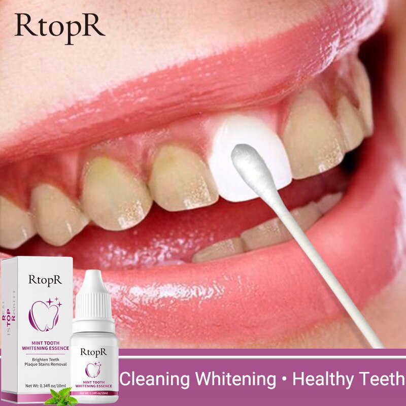 Teeth Whitening Serum Tooth Oral Hygiene Essence Effective Remove Plaque Stains Brightening Product Teeth Cleaning Mouth Wash