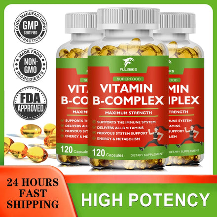 Multivitamin B Capsule Anti-oxidation Skin Repair liver Health&Energy Care VB complex vitamins Daily Supplement in Pakistan