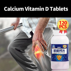 Joint Pain Arthritis Bone Mineral Density Supplements Calcium Vitamin D Tablets Health Food 60Tablets/Bottle in Pakistan