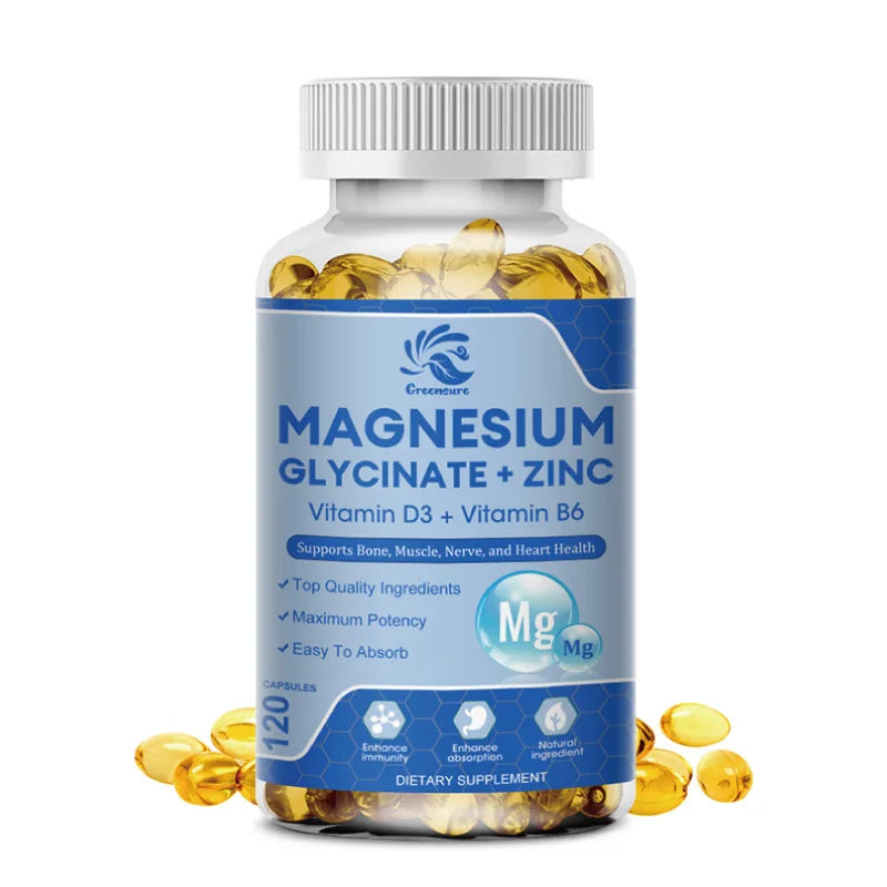 Greensure Magnesium Glycinate & Zinc 500mg Mi in Pakistan