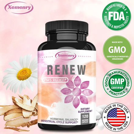 Female Hormone Balance, Restoring PMS Relief Supplement, Menstrual Cycle Support, Multivitamins, Cramps, Mood & Monthly Health in Pakistan