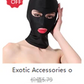 Exotic Sexy Accessories Kit of Sex Eye Mask Bdsm Bondage Games Toys with Handcuffs for Couples Adults Sex Blindfold Flirting