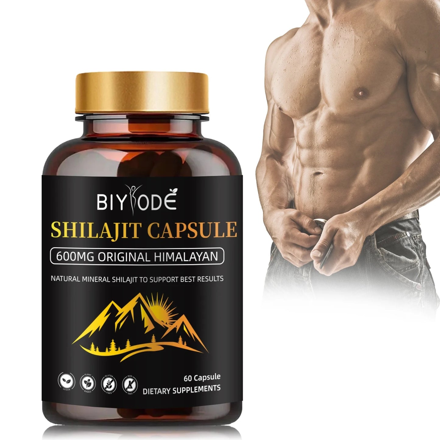 Pure Himalayan Shilajit Supplement with Trace in Pakistan