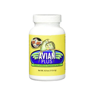 Zoo Med Avian Plus Vitamin and Mineral Bird Supplement, Enhanced Plumage 4 oz in Pakistan
