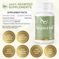 Seaweed and kelp supplement New Zealand | High quality -100% pure organic natural - Multiple nutrients - Iodine 60 capsules