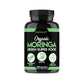 Moringa Capsules - Helps with Healthy Circulation of The Eyes, Brain and Digestive System, Fights Fatigue, and Improves Immunity