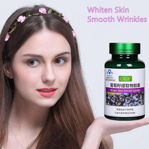 Beauty Collagen Pills Whiten Skin Smooth Wrinkles Capsule Promotes Whey Protein Tablet Health Care Products Food Supplement in Pakistan
