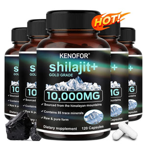 Shilajit 85+ Trace Minerals, Energy and Heart, Skin Health Support, Bones, Immune, Antioxidant Nutritional Supplement in Pakistan