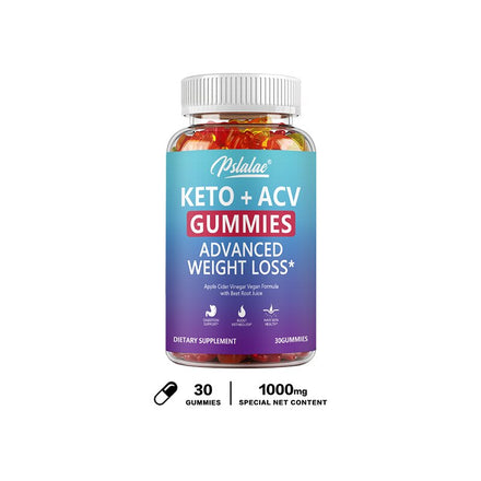 Keto ACV Gummies, Keto for Weight Loss Burners Work Fast, Keto + ACV Appetite Apple Cider Vinegar Supplement (60 Gummies)