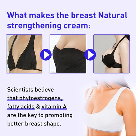 50g Breast Cream Breast Lifting Firming Improve Breast Sagging Rapid Growth Breast Enlargement Body Cream for Bigger Boobs Busto