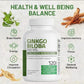 Ginkgo Biloba Extra Capsules Supports Brain Function & Memory Support, Nootropic Brain Supplement Blood Circulation