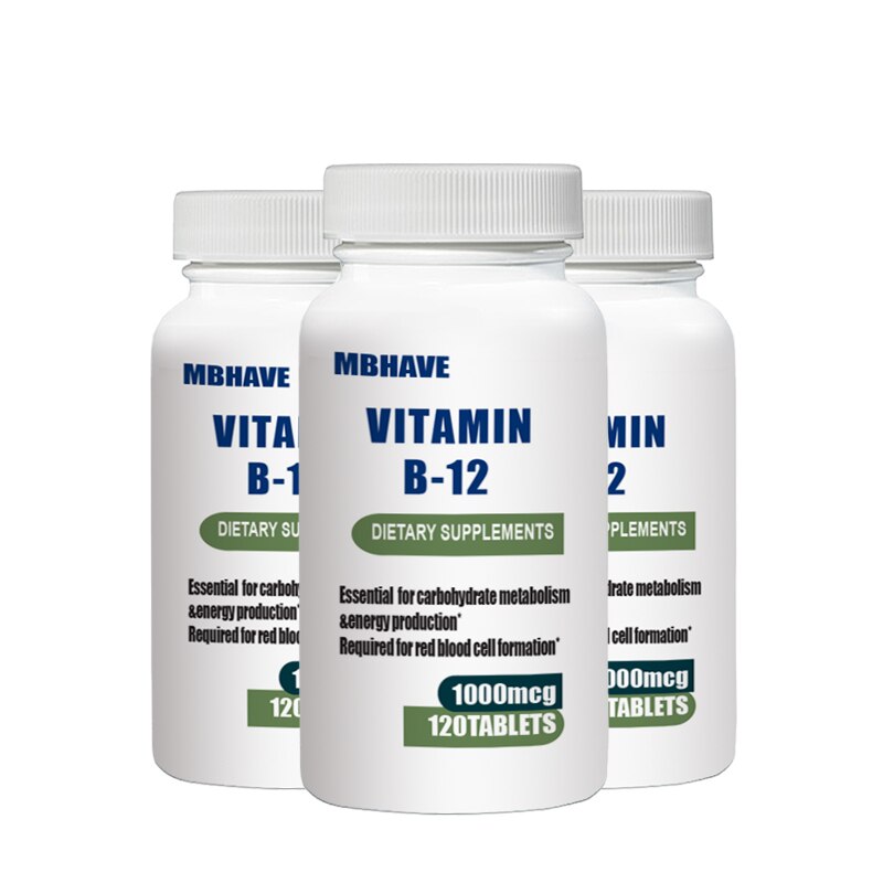 Vitamin B12 1000 Mcg High Strength Neuro Vitmains 120Tablets