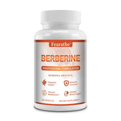 Berberine Supplements - for Lipid Metabolism, Weight Management, Immune System, Digestive Health, and GI Function