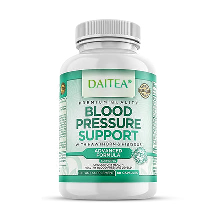 Premium Blood Pressure Support Vitamin Supplement - Supports Cardiovascular, Circulatory Health, Heart & Blood Sugar Health
