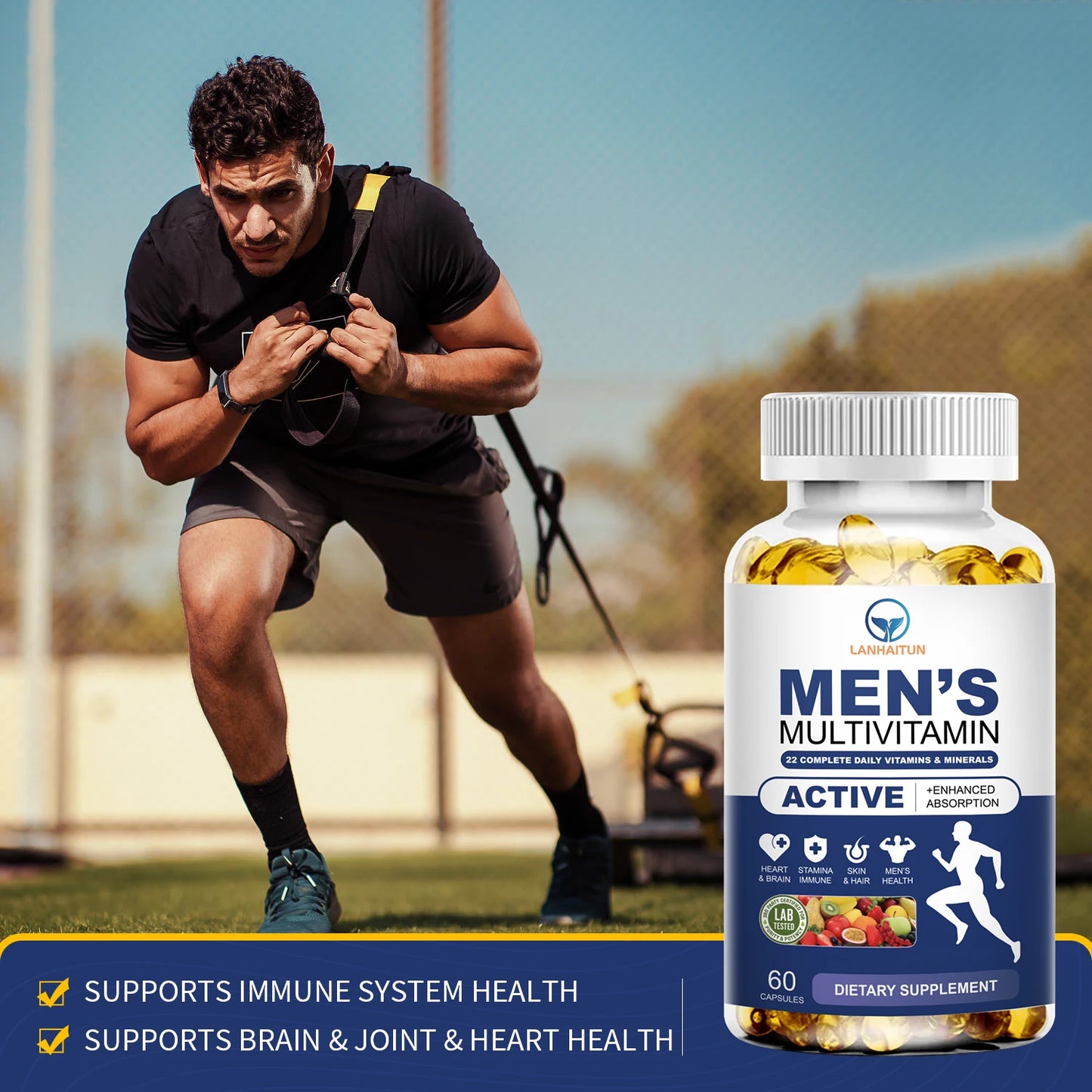 LANHAITUN Men's Multivitamin and Mineral Supp in Pakistan