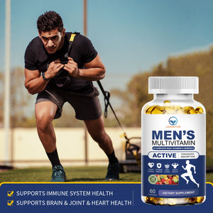 LANHAITUN Men's Multivitamin and Mineral Supplements - 22 Combinations To Support Overall Immune Health, Provide Energy, Vegan in Pakistan