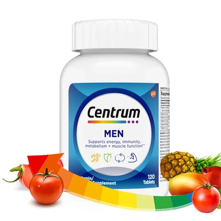 120 capsules Centrum 120 capsules, men's vitamin mineral B dietary supplement with lycopene in Pakistan