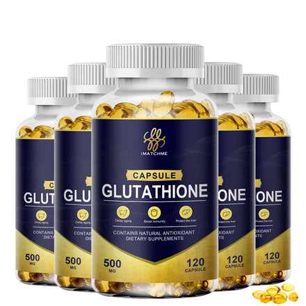 iMATCHME Glutathione Capsules for Whitening Skin, Antioxidant, Detox, Immune System Skin Beauty, Liver Health Support Supplement in Pakistan
