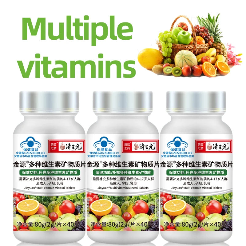 3 Bottles Multi Vitamin Minerals Tablets For  in Pakistan