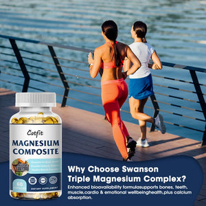 Complex Magnesium Capsules Support Calm Sleep Enhances Memory Easily Absorbed Dietary Mineral Supplement for Gym in Pakistan