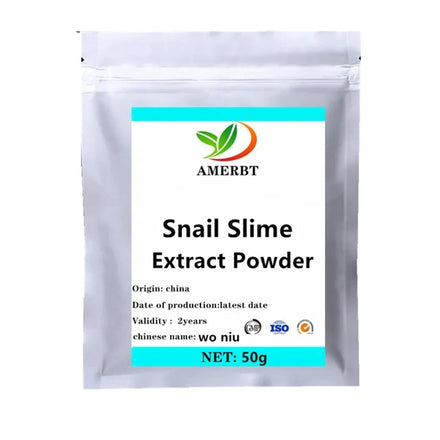 98% Snail Slime Extract Powder?Moisturizing Cosmetic Raw, Skin Whitening and Smooth, supplement Anti Aging in Pakistan